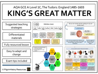 King's Great Matter | A Level