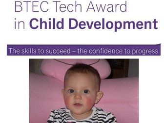 Year 11 BTEC Child development revision guide booklet