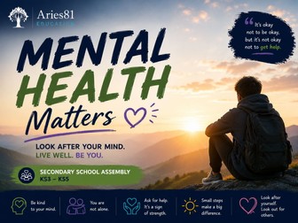 Mental Health Matters Assembly
