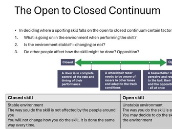 AQA GCSE PE - Chapter 4 - Sports Psychology