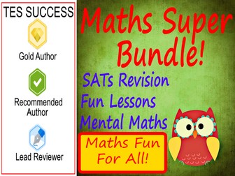 Maths Super Bundle - Perfect For Maths Day!