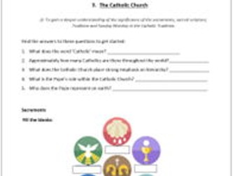 Christian Churches Year 9 Booklet