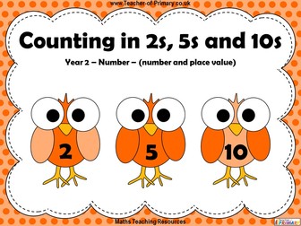 Counting in 2s, 5s and 10s - Year 2