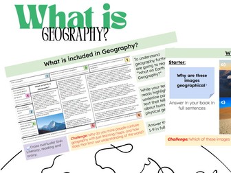 KS3 Geography – Lesson 1: What Is Geography? | Human & Physical Geography Introduction lesson