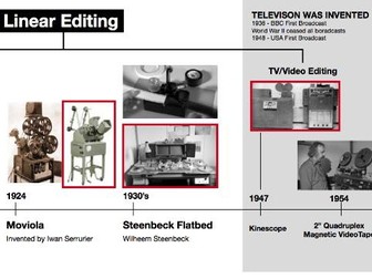 Timeline of Editing Technology: An interactive PDF