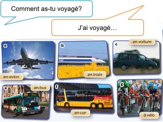 Y9 French Dynamo - Le transport / Comment as-tu voyagé?