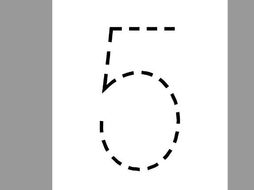Dotted Numbers | Teaching Resources