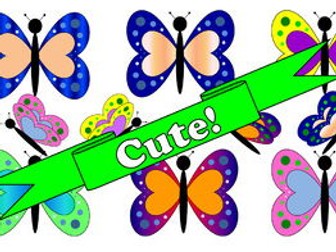 FREE Butterfly ClipArt