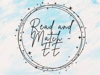Read and Match Shamrocks - EE Sound