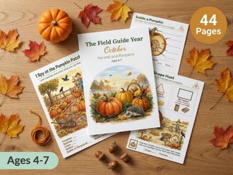 October Nature Curriculum - Harvest and Pumpkins EYFS