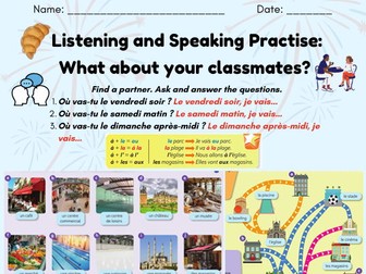 4. Ou vas-tu le weekend P2