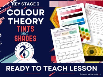 Tints & Shades Art Lesson | Colour Mixing & Class Display, KS3