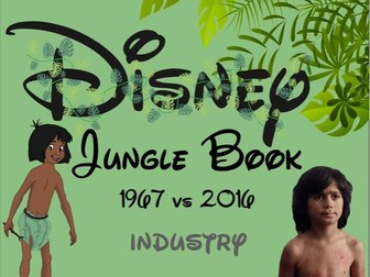 Jungle Book A Level Media notes