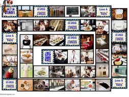 Restaurants, Fast Food and Eating Out Animated Game