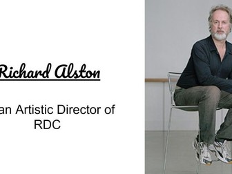 Richard Alston as Artistic Director (Rambert Dance Company)