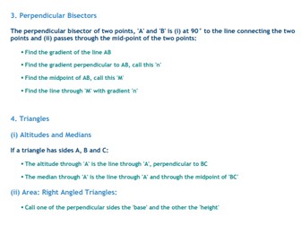 A Level Pure Maths - Full Topic Revision Notes