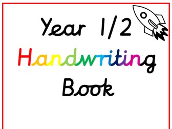 Year 1 and 2 Handwriting Booklet