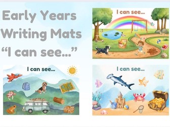 Writing Mats Prompts EYFS
