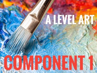 A Level Art. Component 1. Support. AQA