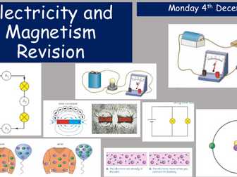 KS3 Activate Revision:  Electricity and Magnetism