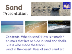 Sand Presentation