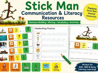 Stick Man - Colourful semantics and SEN activities