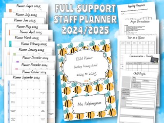 Support Staff Planner