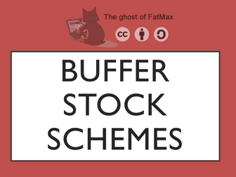 Buffer Stock Schemes