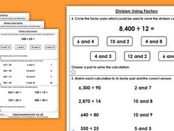 Division homework year 2