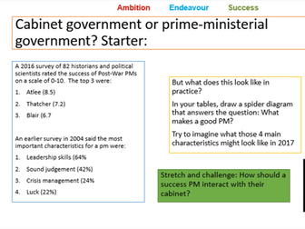 Prime Ministerial Government UK