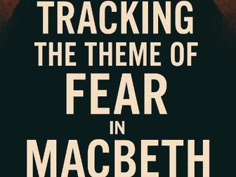 Tracking Fear in Macbeth