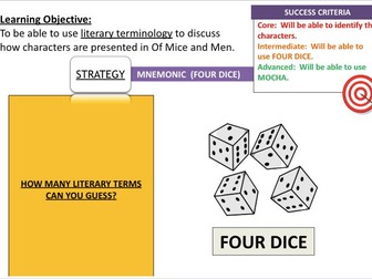 OF MICE AND MEN REVISION & EXAM SKILLS