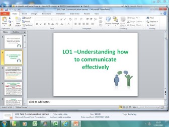 RO22 - Communication - Task 2 Barriers and how to overcome them