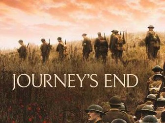 'Journey's End' resources and scheme of work bundle