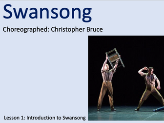 Swansong - KS3 Dance - SOW