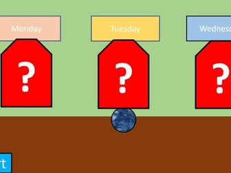 Magic Cups power Point Game Demo - ESL Game for learning vocab