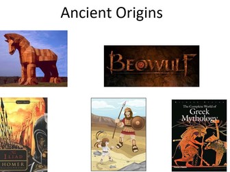 Myths & Legends/Classical Literature/Ancient Origins
