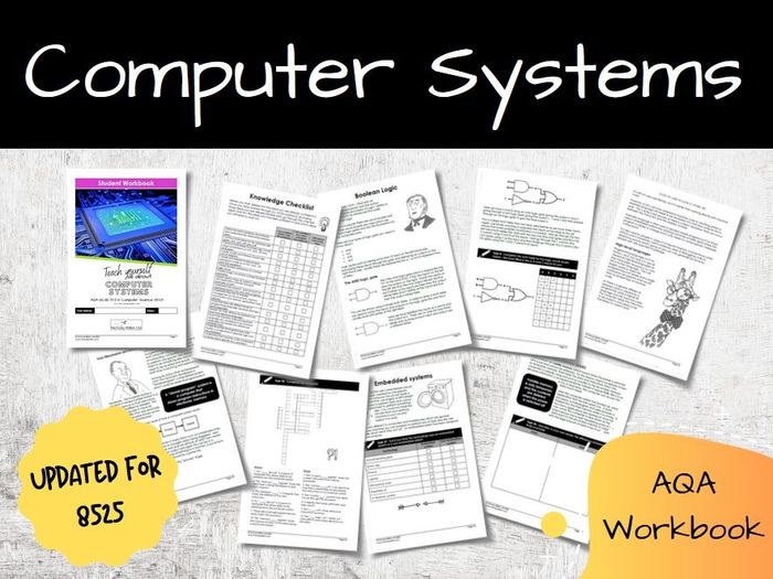 Computer Systems AQA GCSE Computer Science Workbook (8525) | Teaching ...