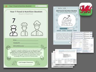 (Welsh Curriculum) KS3 Year 7 Food Tech - Complete Set of 10 Lessons