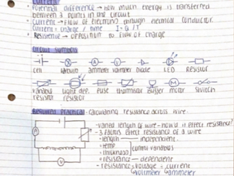 physics summaries