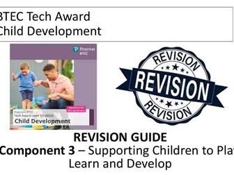 BTEC Child Development Component 3 Revision