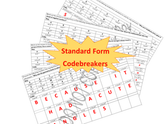 Standard form various codebreakers