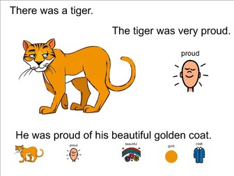 How the Tiger got his stripes: Story and activities