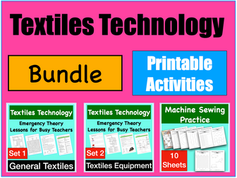 Textiles Technology Bundle