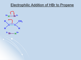 Electrophilic Addition to Asymmetric Alkenes