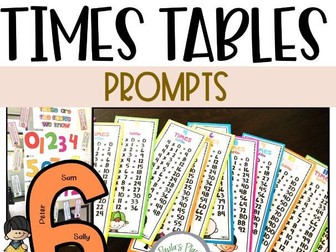 Times Tables Resource Pack