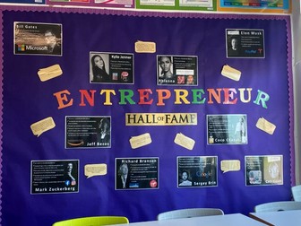 Entrepreneur/Business Classroom Display
