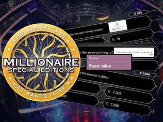 Place Value Who Wants To Be A Millionaire
