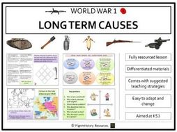 long term causes in world war 1