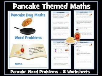 Pancake Day Maths Word Problems